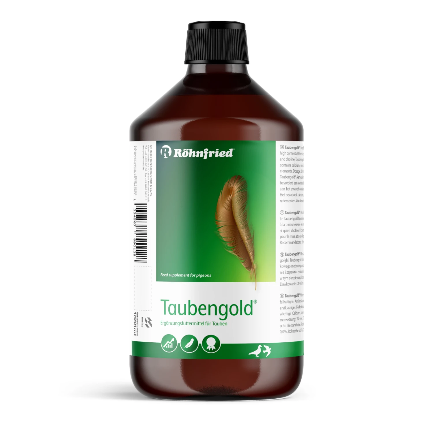 Röhnfried Taubengold 1000ml 3 Röhnfried Taubengold 1000ml