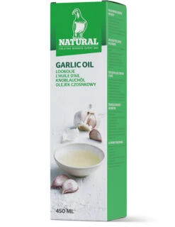 Natural Knoblauchöl 450ml -Taubenbedarf Geschäft 201070 natural garlic oil 450ml box he02